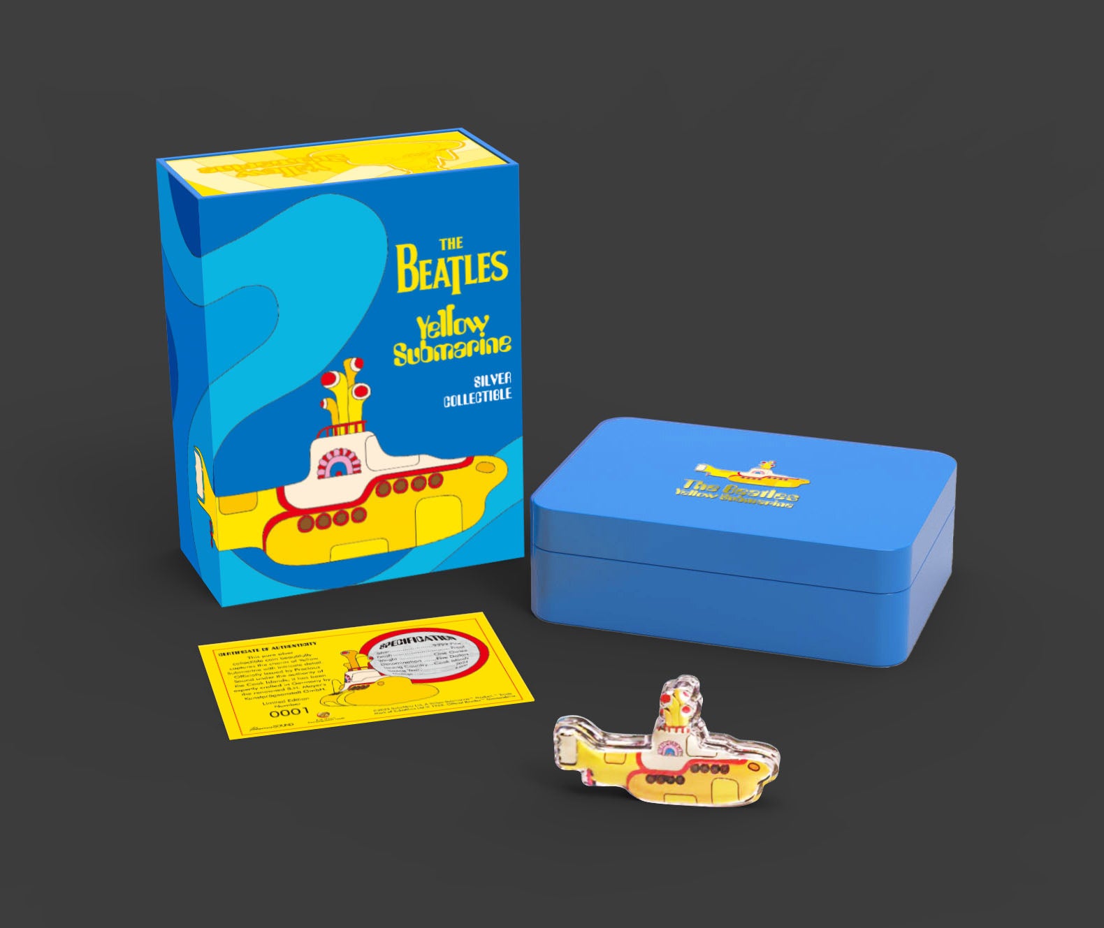 THE BEATLES - YELLOW SUBMARINE | SILVER COLLECTIBLE