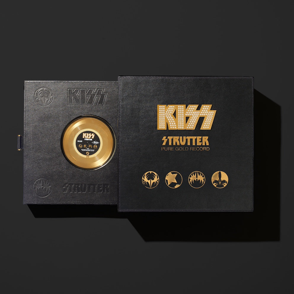 KISS | 50th Anniversary Pure Gold "STRUTTER" Record